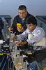 Debasis Basak and Michael Kennedy set up a new NIST instrument