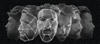 computerized image of a bearded face shown from several angles